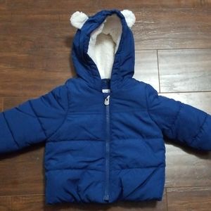 Fleece lined jacket